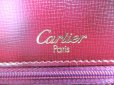 Photo10: Cartier Bordeaux Leather Must de Cartier B5 Document Case Clutch Bag #9902