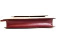 Photo5: Cartier Bordeaux Leather Must de Cartier B5 Document Case Clutch Bag #9902