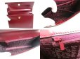 Photo8: Cartier Bordeaux Leather Must de Cartier B5 Document Case Clutch Bag #9902