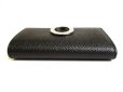 Photo6: BVLGARI Black Leather Logo Clip 6 Pics Key Cases #9910