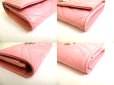 Photo7: GUCCI Marmont G Pink Leather Continental Wallet Flap Long Wallet #9913