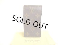 LOUIS VUITTON Monogram Leather Brown Cigarette Cases #9918