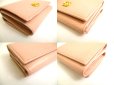 Photo7: GUCCI Double G Marmont Light Pink Leather Trifold Wallet #9926