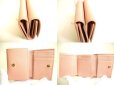 Photo8: GUCCI Double G Marmont Light Pink Leather Trifold Wallet #9926