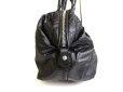 Photo4: Saint Laurent Paris Y Motif Black Nylon Leather Hand Bag Purse #9933