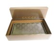 Photo12: GUCCI GG Imprimee Bronze Coating Canvas Zip Around Wallet Purse #9936