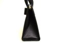 Photo4: Salvatore Ferragamo Vara Black Leather Hand Bag w/Strap #9953
