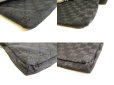 Photo6: GUCCI GG Black Canvas Waist Packs Belt Bag Purse #9957