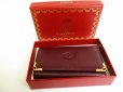 Photo12: Cartier Must de Cartier Bordeaux Leather 6 Pics Key Cases #9970