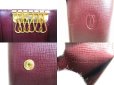 Photo9: Cartier Must de Cartier Bordeaux Leather 6 Pics Key Cases #9970