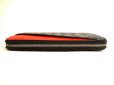 Photo6: BOTTEGA VENETA Intrecciato Brown Red Bicolored Leather Around Zip Wallet #9974