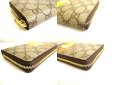 Photo7: GUCCI GG Coating Canvas PVC Leather Bananya Motif Round Zip Wallet #9975