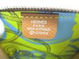 Photo10: HERMES Brown Veau Epson SILK'IN LINE Coin Purse Azap Compact Mini #a031