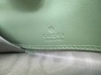 Photo10: GUCCI Marmont GG Lime Green Leather Round Zip Long Wallet #a042