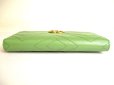Photo5: GUCCI Marmont GG Lime Green Leather Round Zip Long Wallet #a042