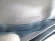 Photo11: GUCCI GG Marmont Light Blue Stripes Leather Soft Cream Motif Bifold Wallet #a045