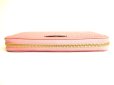 Photo6: GUCCI Micro Guccissima Light Pink Leather Round Zip Long Wallet #a048