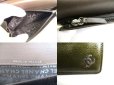 Photo9: CHANEL CC Logo Olive Green Patent Leather Bifold Flap Long Wallet #a052