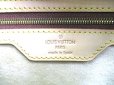 Photo10: LOUIS VUITTON Monogram Brown Leather Tote Bag Shoppers Bag Luco #a057