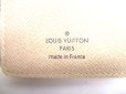 Photo10: LOUIS VUITTON Damier Azur White Leather Bifold Wallet Viennois #a058
