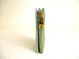 Photo4: BOTTEGA VENETA Peppermint Green Leather Small Cassette Bi-Fold Zip Wallet #070