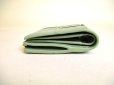 Photo6: BOTTEGA VENETA Peppermint Green Leather Small Cassette Bi-Fold Zip Wallet #070