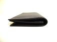Photo6: FENDI Selleria Dark Gray Leather Bifold Long Wallet #a073