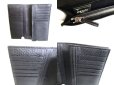 Photo8: FENDI Selleria Dark Gray Leather Bifold Long Wallet #a073
