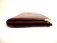 Photo5: Cartier Must de Cartier Bordeaux Leather Bifold Long Wallet #a093