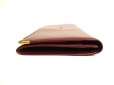 Photo6: Cartier Must de Cartier Bordeaux Leather Bifold Long Wallet #a093