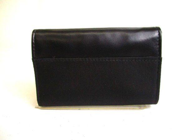 Photo2: PRADA Black Nylon Leather 6 Pics Key Cases #a096