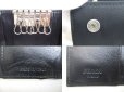 Photo9: PRADA Black Nylon Leather 6 Pics Key Cases #a096