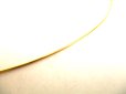 Photo7: HERMES White Pop Ash H Gold Plated Necklace Choker Pendant #a099
