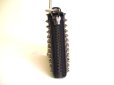 Photo3: Christian Louboutin Panettone Black Leather Spikes Round Zip Wallet #a105