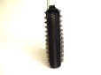 Photo4: Christian Louboutin Panettone Black Leather Spikes Round Zip Wallet #a105