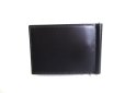Photo2: Saint Laurent Paris Black Leather Bifold Bill Wallet Purse #a107 (2)