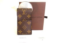 LOUIS VUITTON Monogram Leather Brown Cigarette Cases #a123