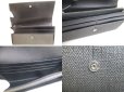 Photo8: BVLGARI Weekend Gray PVC Canvas Leather Bifold Long Wallet Purse #a132