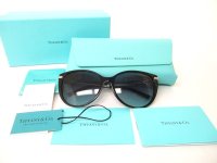Tiffany & Co. Gray Lens Silver Frame Sunglasses Eye Wear #a133