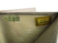 Photo11: CHANEL CC Logo Beige Leather Bifold Flap Wallet Purse #a140