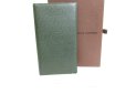 Photo1: LOUIS VUITTON Episea Green Taiga Leather Long Bill Wallet #a145 (1)