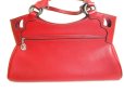Photo2: Cartier Wine Red Calf Leather Hand Bag Purse Marcello de Cartier SM #a147 (2)
