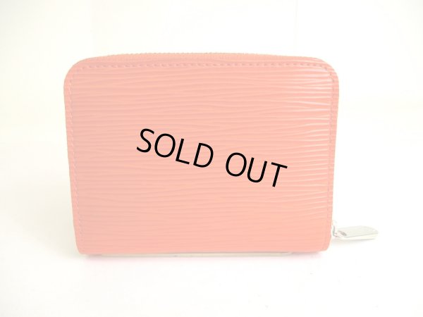 Photo2: LOUIS VUITTON Epi Orange Leather Silver H/W Zippey Coin Purse #a152