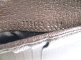 Photo11: GUCCI Brown Leather Bifold Wallet Ophidia GG French Flap Wallet #a153