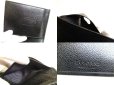 Photo9: BVLGARI Black Leather Bifold Flap Bill Wallet ID Case #a164