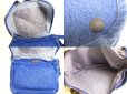 Photo8: HUNTING WORLD Blue Denim Messenger Bag Crossbody Bag Purse #a172