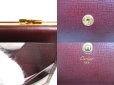 Photo10: Cartier Must de Cartier Bordeaux Leather Trifold Wallet #a173