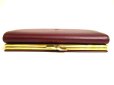 Photo6: Cartier Must de Cartier Bordeaux Leather Trifold Wallet #a173