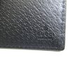 Photo10: GUCCI Animalier Black Leather Bifold Bill Wallet Compact Wallet #a177