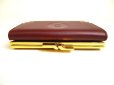 Photo6: Cartier Must de Cartier Bordeaux Leather Trifold Wallet #a178